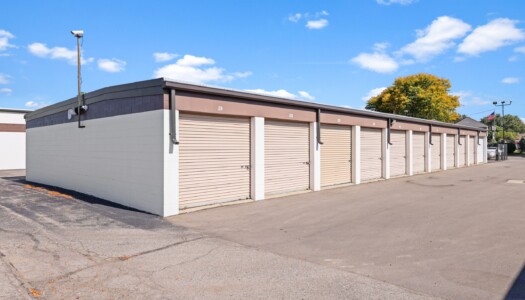 drive-up storage units at Storage Sense in Livonia, MI