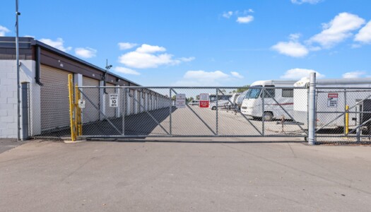 front gate at Storage Sense in Livonia, MI