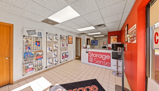storage office at Storage Sense in Livonia, MI