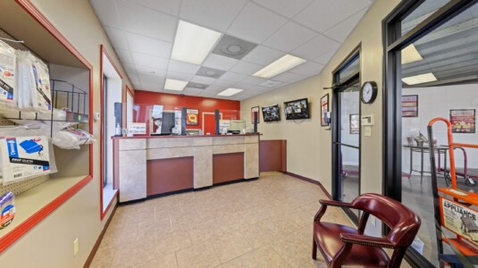storage office at Storage Sense on Lake Charles Highway in Leesville LA