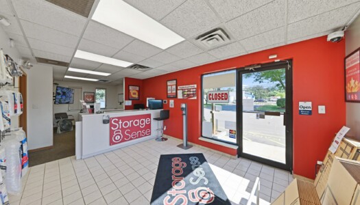 storage office at Storage Sense in Livonia, MI