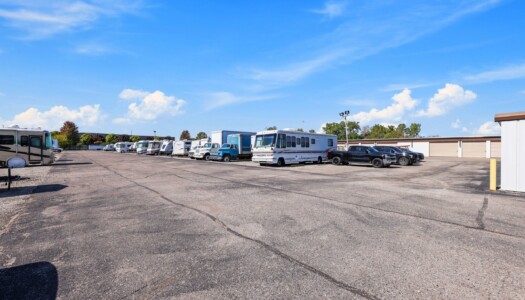 vehicle parking at Storage Sense in Livonia, MI