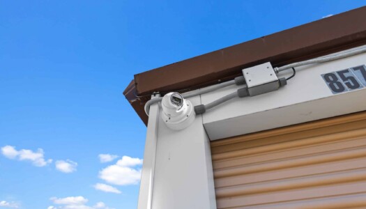 security cameras at Storage Sense in Livonia, MI