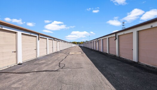 drive-up storage units at Storage Sense in Livonia, MI