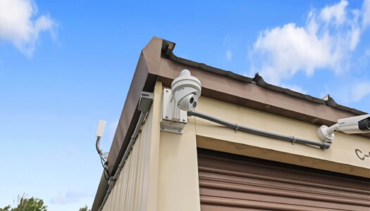 security camera at Storage Sense in Quakertown, PA
