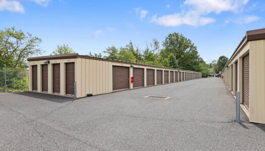drive-up storage units at Storage Sense in Quakertown, PA