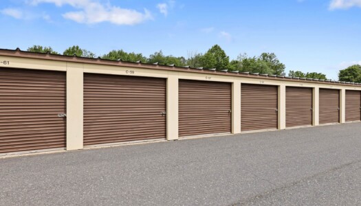 drive-up storage units at Storage Sense in Quakertown, PA
