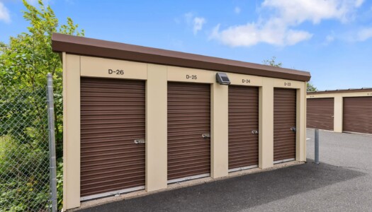 drive-up storage units at Storage Sense in Quakertown, PA