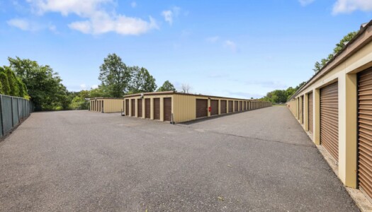 drive-up storage units at Storage Sense in Quakertown, PA