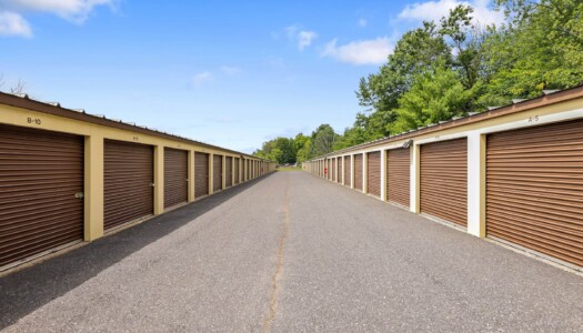 drive-up storage units at Storage Sense in Quakertown, PA