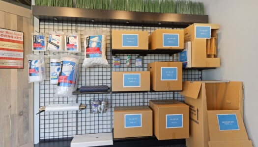 storage supplies sold in office at Storage Sense in Orion Township, MI