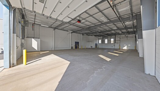 drive-thru loading area at Storage Sense in Orion Township, MI
