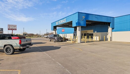 front of Storage Sense in Bossier City, LA