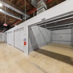 open temperature-controlled storage unit at Storage Sense in Waukesha, WI