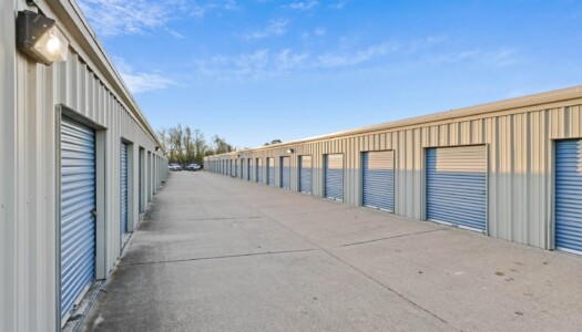 drive-up storage units at Storage Sense at 2282 East Bert Kouns Industrial Loop in Shreveport LA