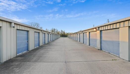 drive-up storage units at Storage Sense at 2282 East Bert Kouns Industrial Loop in Shreveport LA