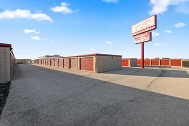 drive up storage units at Storage Sense in Manteno IL