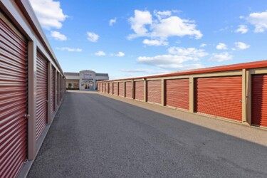 drive up storage units at Storage Sense in Manteno IL