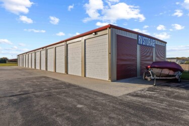drive up storage units at Storage Sense in Manteno IL