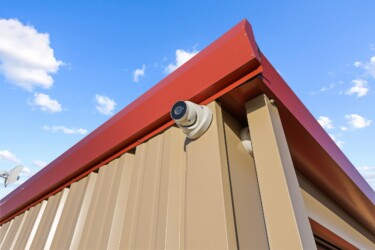 security camera at Storage Sense in Manteno IL