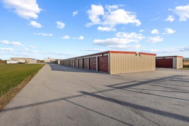 drive up storage units at Storage Sense in Manteno IL
