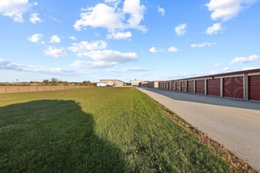 drive up storage units at Storage Sense in Manteno IL