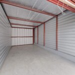open drive-up storage unit at Storage Sense in Lebanon, PA