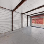 open drive-up storage unit at Storage Sense in Lebanon, PA