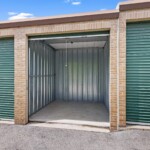 open drive-up storage unit at Storage Sense in Upper St. Clair, PA