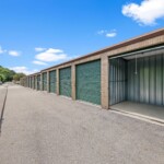 open drive-up storage unit at Storage Sense in Upper St. Clair, PA