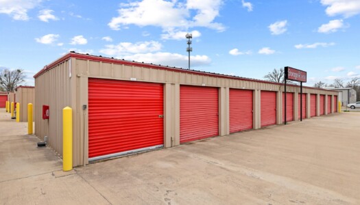 drive-up storage units at Storage Sense in College Station, TX