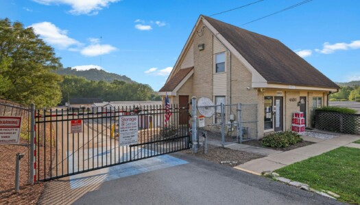 gated entry to Storage Sense in Monroeville, PA