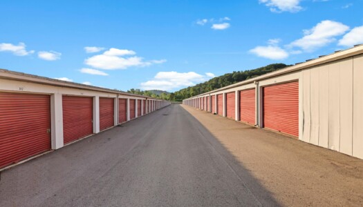 drive-up storage units at Storage Sense in Monroeville, PA