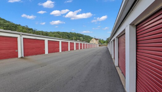 drive-up storage units at Storage Sense in Monroeville, PA