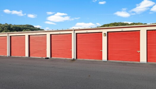 drive-up storage units at Storage Sense in Monroeville, PA
