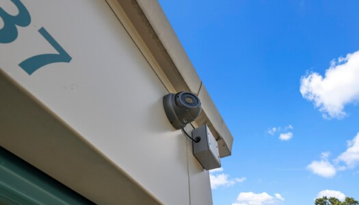 security cameras at Storage Sense in Irmo, SC