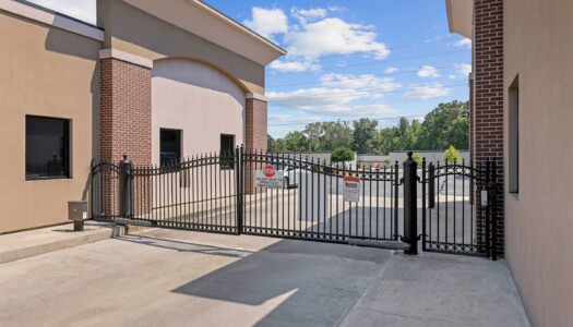 front gate of Storage Sense in Irmo, SC