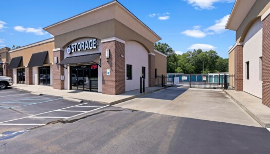 front of Storage Sense in Irmo, SC