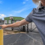keypad access to front gate at Storage Sense on Wheeler Road in Martinez, GA
