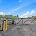 front gate at Storage Sense on Wheeler Road in Martinez, GA