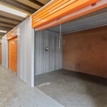 open indoor storage unit at Storage Sense on Wheeler Road in Martinez, GA