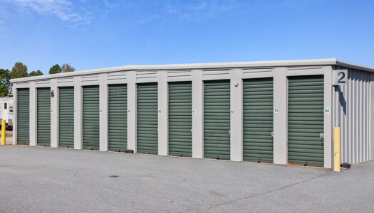 drive-up storage units at Storage Sense in Seneca, SC