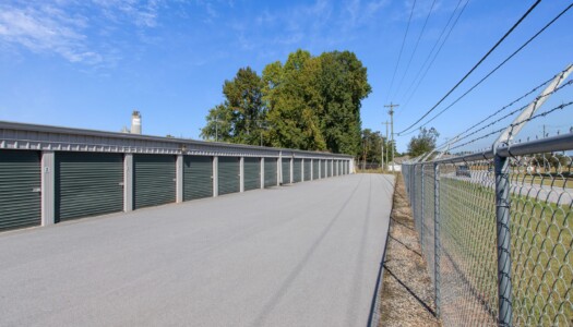 drive-up storage units at Storage Sense in Seneca, SC