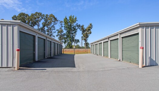 drive-up storage units at Storage Sense in Seneca, SC