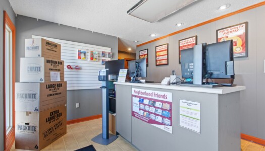 storage office at Storage Sense in Seneca, SC