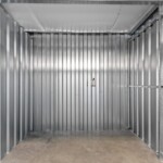open temperature-controlled storage unit at Storage Sense in Westminster, SC
