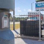 keypad access to front gate at Storage Sense in Westminster, SC