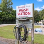 RV wash station at Storage Sense in North Augusta, SC