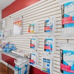 storage supplies sold in the office at Storage Sense in North Augusta, SC
