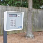 front gate keypad access at Storage Sense at 1005 Jimmie Dyess Parkway in Augusta GA